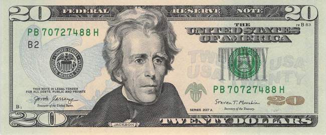 USA 20 Dollar 2017A New York